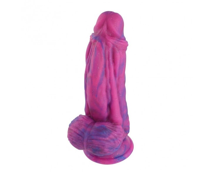 Фалоімітатор для секс-машин Hismith 9.45″ Silicone Fantasy Series Dildo, система кріплення KlicLok