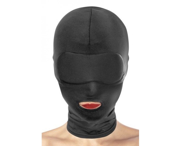 Капюшон для БДСМ з відкритим ротом Fetish Tentation Open Mouth Hood