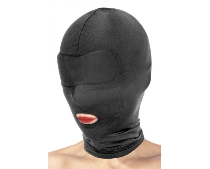 Капюшон для БДСМ з відкритим ротом Fetish Tentation Open Mouth Hood