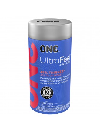 Презервативи ONE Ultra Feel 10 шт, подарункова упаковка тюб