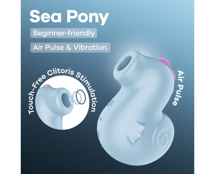 Вакуумний кліторальний стимулятор Satisfyer Sea Pony