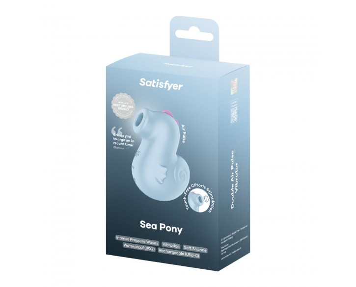 Вакуумний кліторальний стимулятор Satisfyer Sea Pony