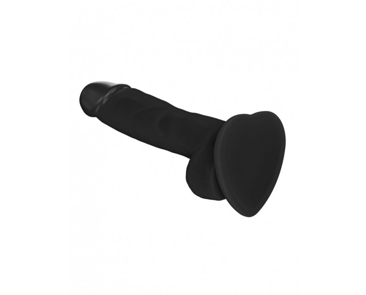 Реалістичний фалоімітатор Strap-On-Me SOFT REALISTIC DILDO Black - Size S