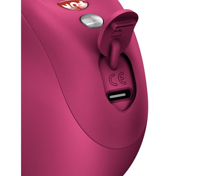 Вакуумний стимулятор Fun Factory MEA Wine Red, унікальні режими, функція посторгазм
