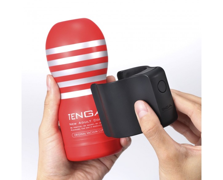 Вібронасадка Tenga CUP VIBRATOR, 7 режимів, 1 мастурбатори в комплекті