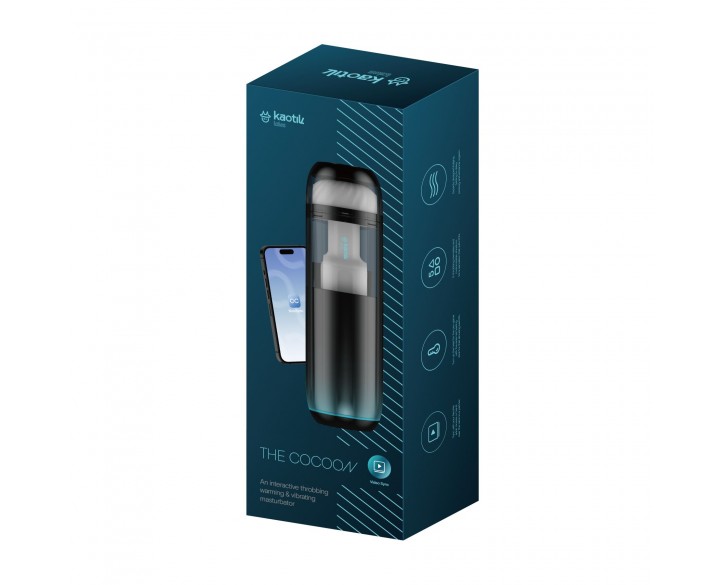 Смарт-мастурбатор Kaotik Labs The Cocoon, режим edging, пульсації, підігрів до 42 °C