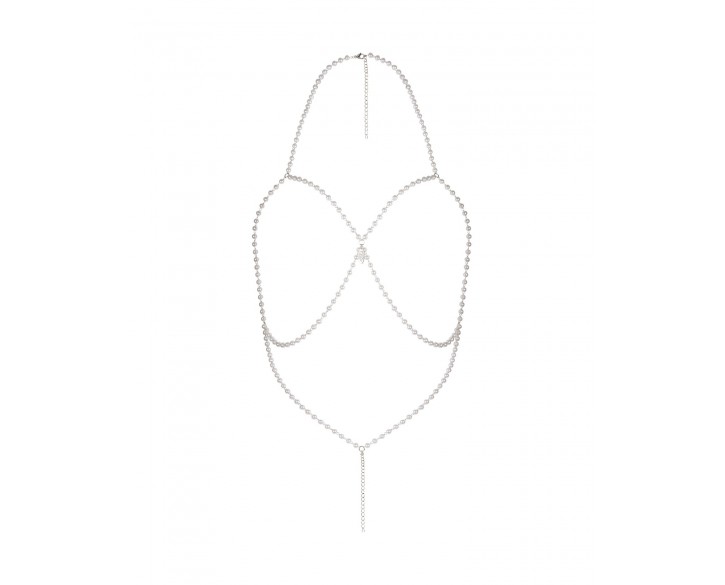 Прикраса на груди Obsessive Lyxa jewelry cupless bra