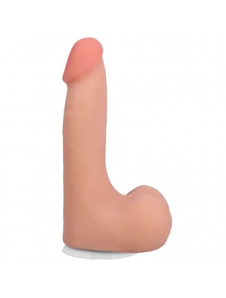 Фалоімітатор Doc Johnson The Realistic Cock ULTRASKYN - 7 Inch with Balls Vanilla