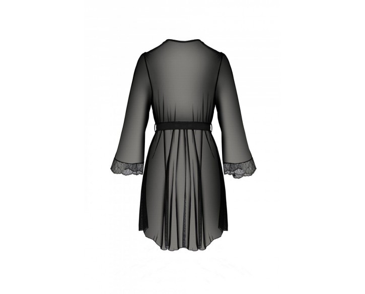 Пеньюар Passion AMBERLY PEIGNOIR black XXL/XXXL