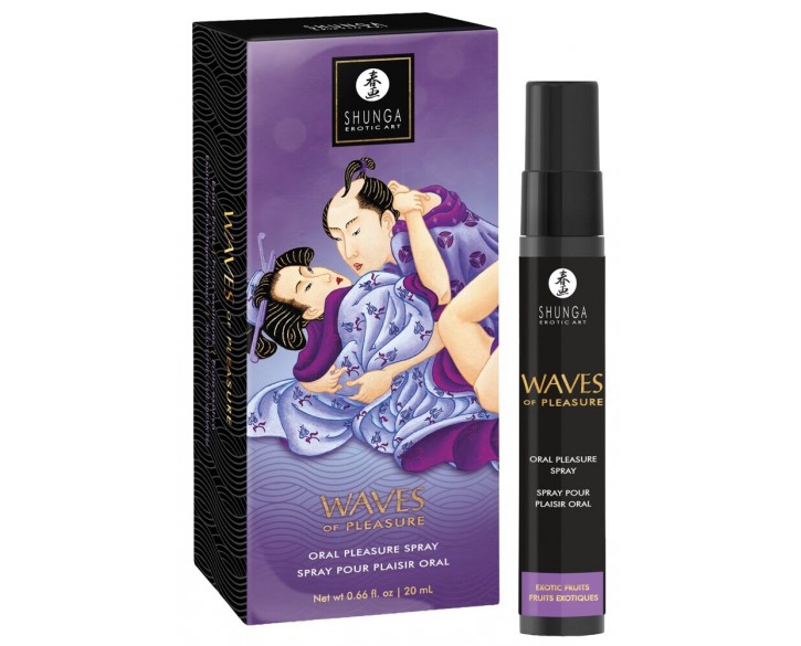 Спрей для посилення слиновиділення Shunga Waves of Pleasure Exotic Fruits