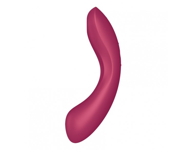 Вакуумний стимулятор з вібрацією Satisfyer Curvy Trinity 1 Red, іграшка 3в1