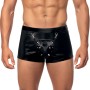 Чоловічі труси з сюрпризом Art of Sex - Gladiator, чорні з ефектом мокрого оксамиту, розмір M