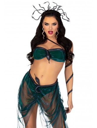 Еротичний костюм горгони Медузи Leg Avenue Medusa Costume XS