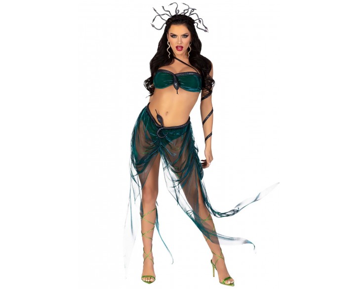 Еротичний костюм горгони Медузи Leg Avenue Medusa Costume XS