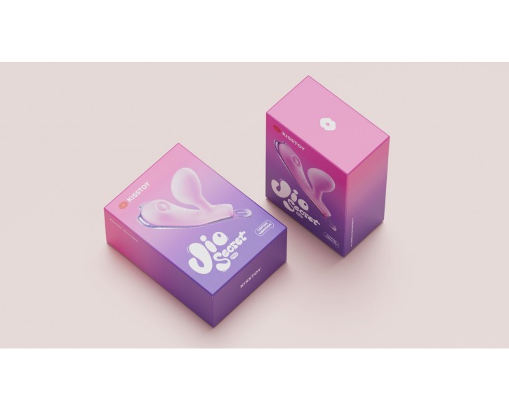 Віброяйце під одяг KISSTOY Viosecret Pro, з пульсацією для клітора, трусики-стрепи в комплекті