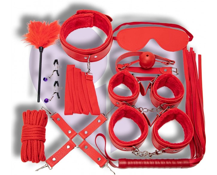 Набір для BDSM JSY KB80608 Red