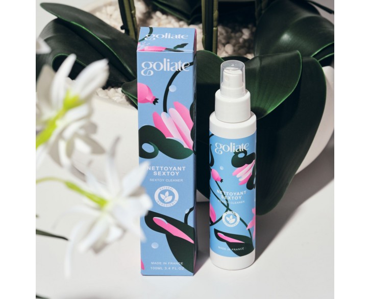 Антибактеріальний спрей для іграшок Goliate Nettoyant Sextoy 100 мл, безпечний для тіла