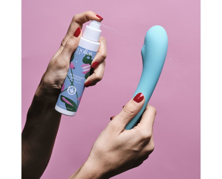 Антибактеріальний спрей для іграшок Goliate Nettoyant Sextoy 100 мл, безпечний для тіла