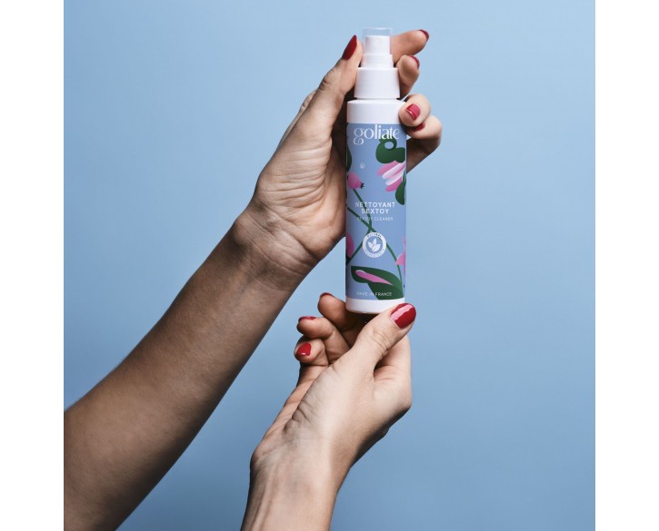 Антибактеріальний спрей для іграшок Goliate Nettoyant Sextoy 100 мл, безпечний для тіла