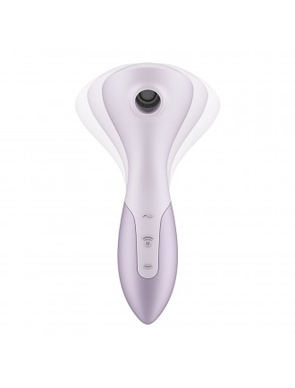 Вібромасажер Satisfyer Wand-erful з вакуумною кліторальною стимуляцією