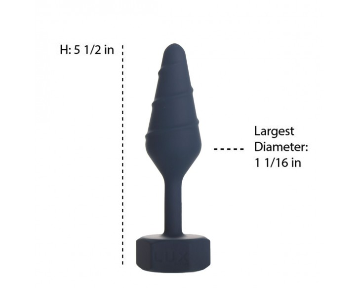 Анальна пробка Lux Active Twist Plug Small Blue