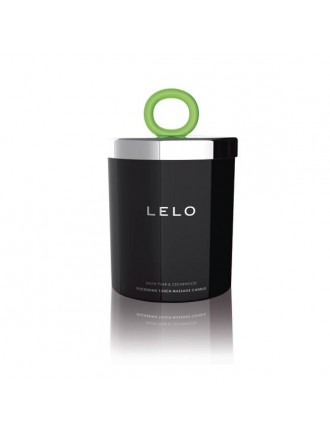 Масажна свічка LELO Massage Candle Snow Pear & Cedarwood, соєвий віск, 36 годин горіння