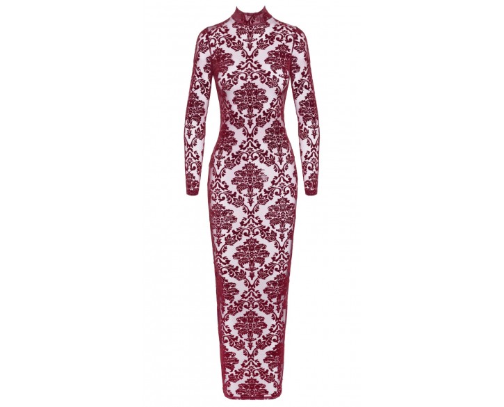 Сукня Noir Handmade F383 Kink Royal gown/long dress XL
