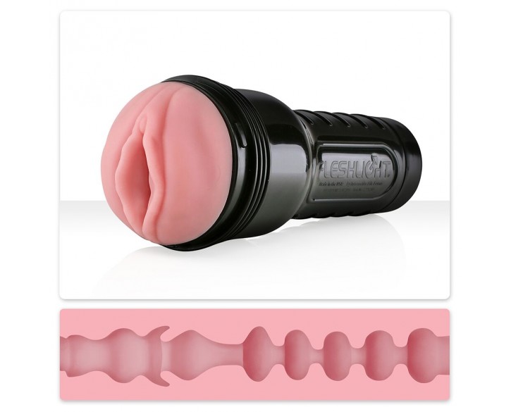 Мастурбатор-вагіна Fleshlight Pink Lady Mini-Lotus Нова текстура