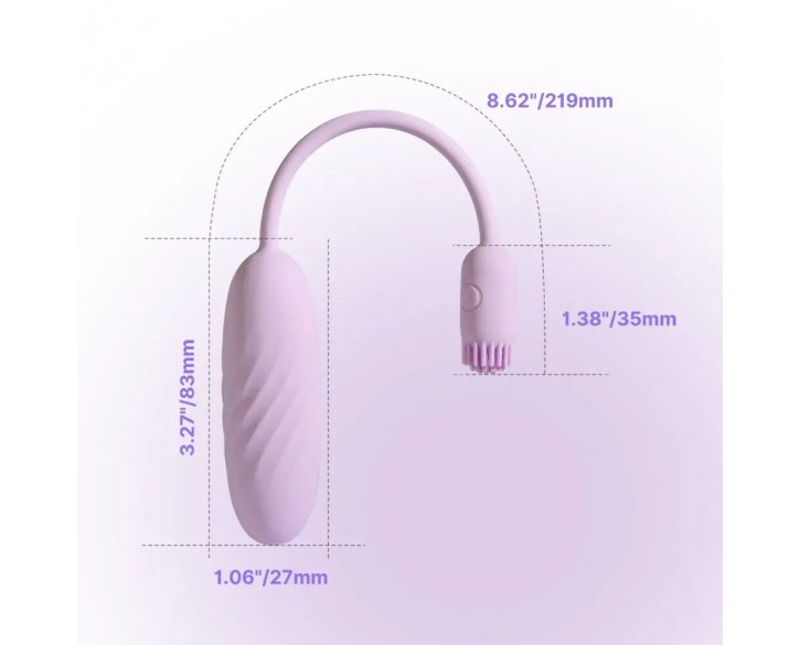 Віброяйце Svakom Plume Pastel Lilac