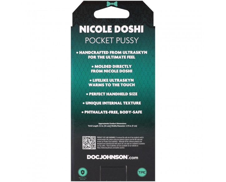 Мастурбатор Doc Johnson Nicole Doshi