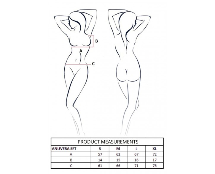 Комплект Passion ANUVERA SET white S