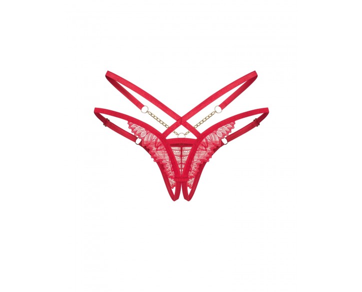 Трусики Obsessive Matildea crotchless thong L/XL
