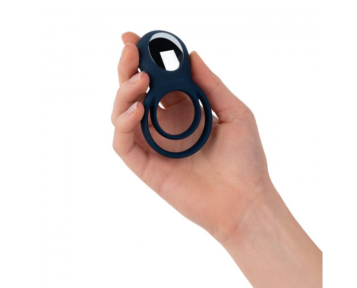 Ерекційне кільце Boners Vibrating Double Cock Ring