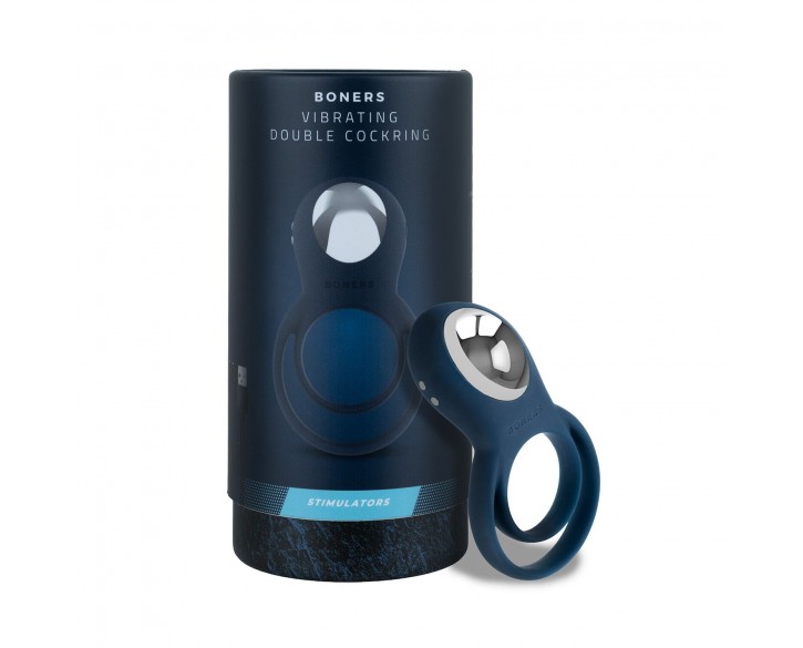 Ерекційне кільце Boners Vibrating Double Cock Ring
