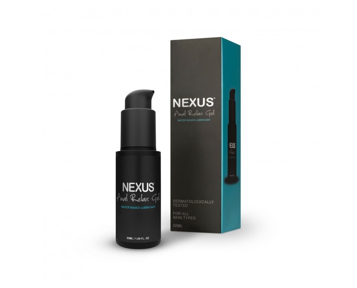 Розслаблювальний анальний лубрикант на водній основі Nexus RELAX - Anal Relaxing Gel 50ml