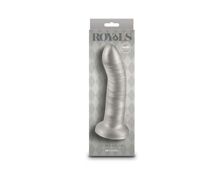 Дилдо NS Novelties Royals - 7" Charlie - Metallic Champagne