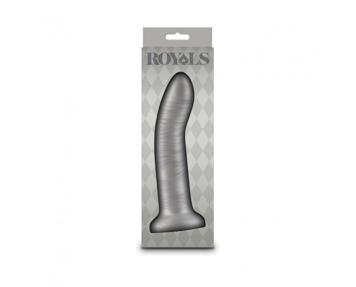 Дилдо NS Novelties Royals - 7" Charlie - Metallic Champagne