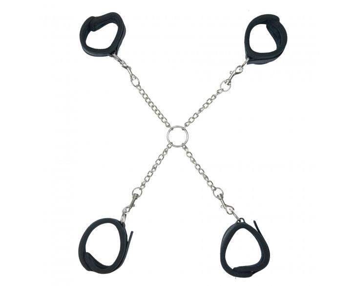 Хрестовина Punishment - Hog-Tie - Black