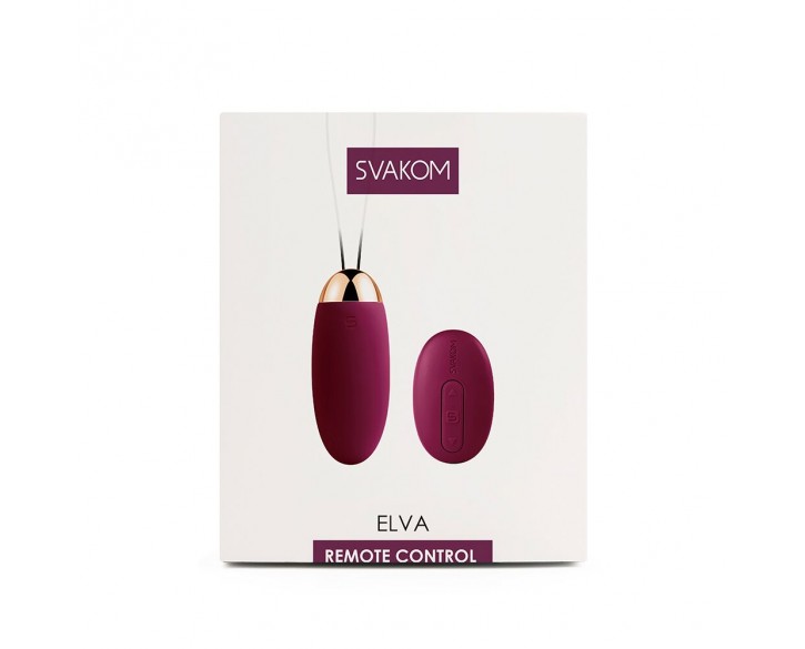 Віброяйце з пультом керування Svakom Elva Violet