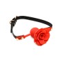 Кляп Master Series Blossom Silicone Rose Gag - Red