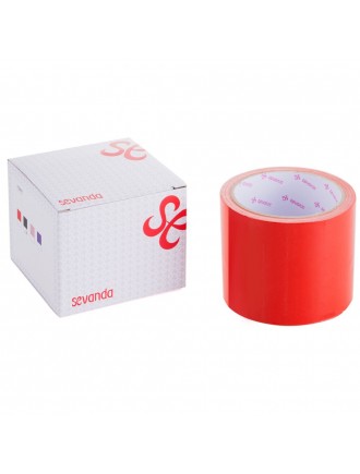 Електростатична стрічка для бондажу LOCKINK SEVANDA Electrostatic Tape - Red Tape, 16 м