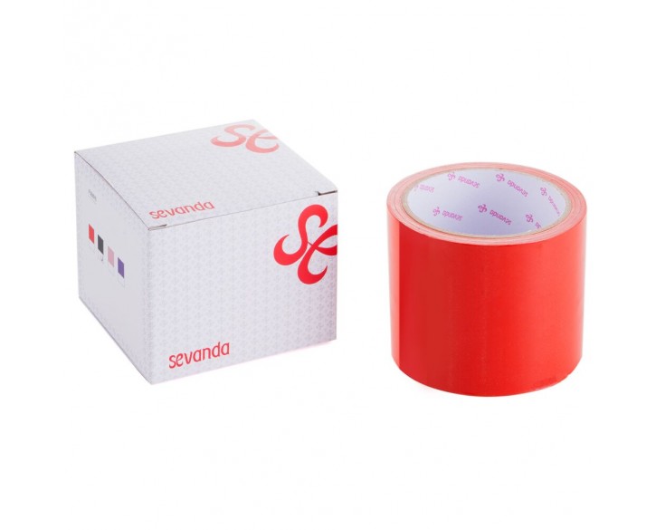 Електростатична стрічка для бондажу LOCKINK SEVANDA Electrostatic Tape - Red Tape, 16 м