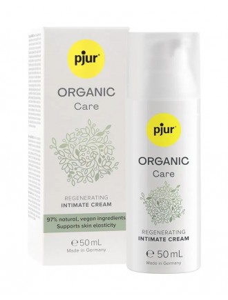 Органічний крем для інтимного догляду pjur ORGANIC Care 50 мл, відновлювальний