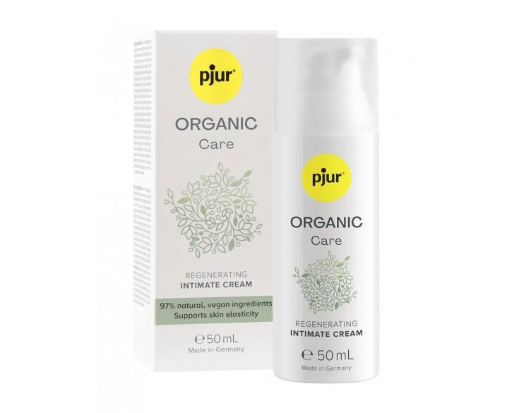 Органічний крем для інтимного догляду pjur ORGANIC Care 50 мл, відновлювальний