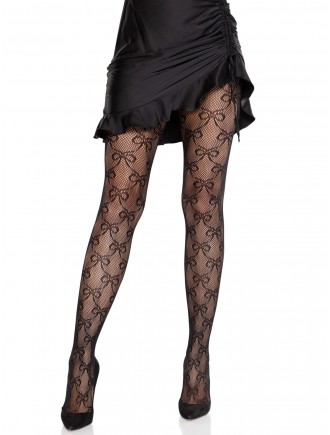 Колготки Leg Avenue Bow Net Tights One Size