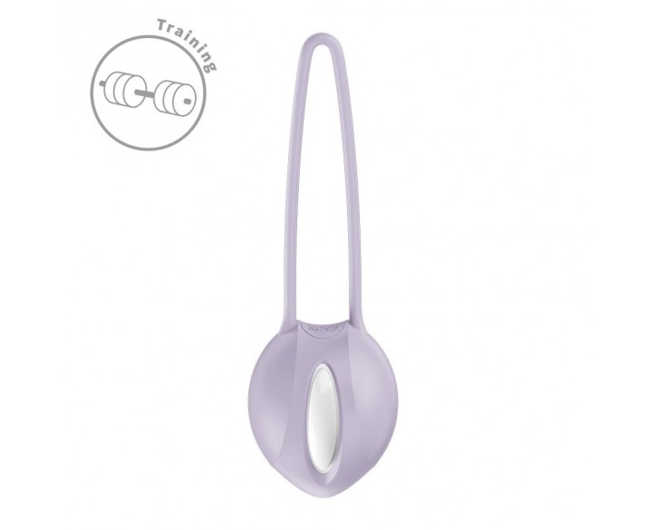Вагінальна кулька Fun Factory SMARTBALL UNO Purple, одинарна, діаметр 3,6 см