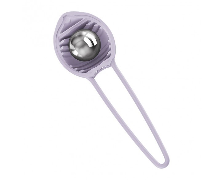 Вагінальна кулька Fun Factory SMARTBALL UNO Purple, одинарна, діаметр 3,6 см