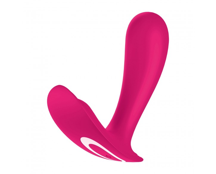 Смарт-вібратор у трусики Satisfyer Top Secret Pink вагінально-кліторальний, 2 мотори