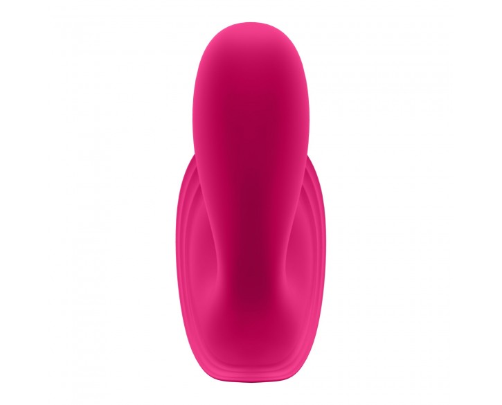 Смарт-вібратор у трусики Satisfyer Top Secret Pink вагінально-кліторальний, 2 мотори