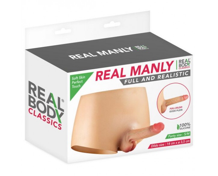 Страпон Real Body — Real Manly full and realistic S/M